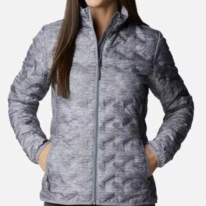 Columbia Omni-Heat 650 Delta Ridge Down Jacket Grey Size L